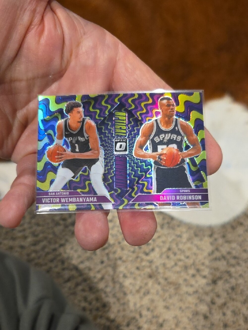 Victor Wembanyama Donruss Optic Holographic Rookie And Other Cards Lot - Picture 8 of 8